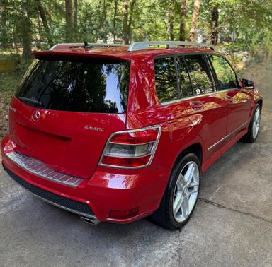 Red 2011 Mercedes-Benz GLK-Class GLK 350