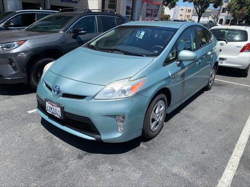 Green 2012 Toyota Prius Three