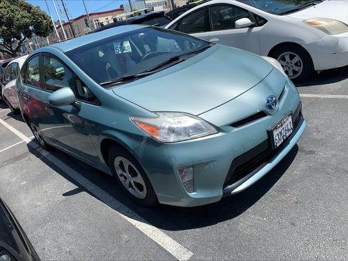 Green 2012 Toyota Prius Three