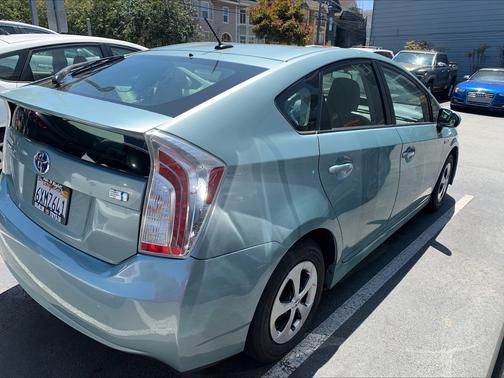 Green 2012 Toyota Prius Three