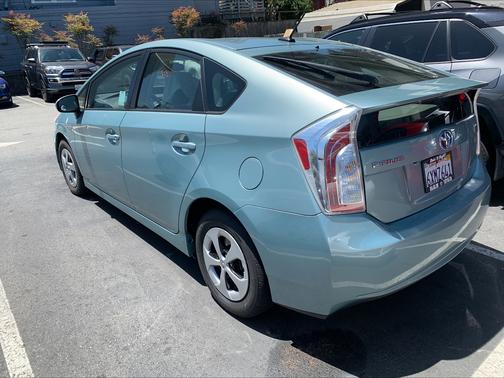 Green 2012 Toyota Prius Three