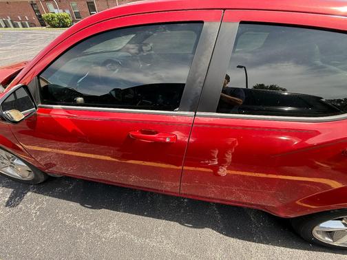 Red 2013 Dodge Avenger SXT