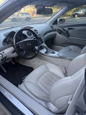 Silver 2003 Mercedes-Benz SL-Class SL55 AMG