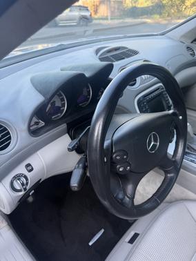 Silver 2003 Mercedes-Benz SL-Class SL55 AMG