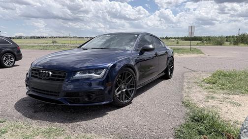 Blue 2013 Audi S7 4.0T Prestige