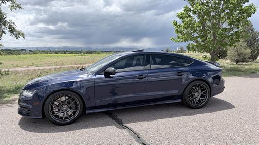 Blue 2013 Audi S7 4.0T Prestige