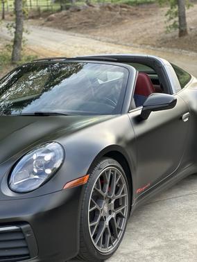 Black 2021 Porsche 911 911 Targa 4S