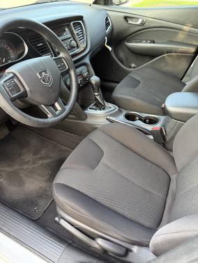White 2015 Dodge Dart SE