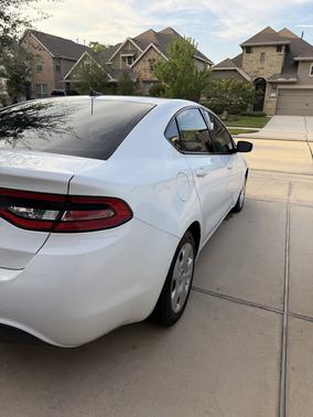 White 2015 Dodge Dart SE