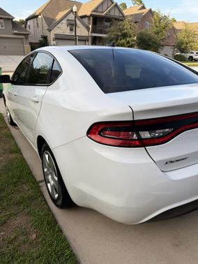 White 2015 Dodge Dart SE