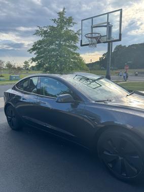 Gray 2024 Tesla Model 3 Long Range