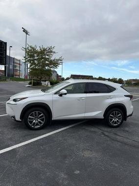 White 2015 Lexus NX 200t Base