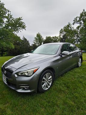 Gray 2014 INFINITI Q50 Premium