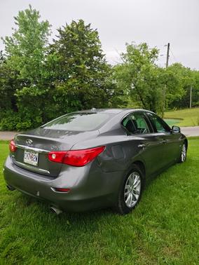 Gray 2014 INFINITI Q50 Premium