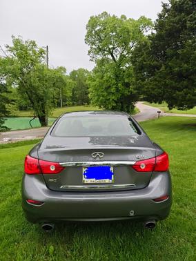 Gray 2014 INFINITI Q50 Premium