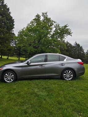 Gray 2014 INFINITI Q50 Premium