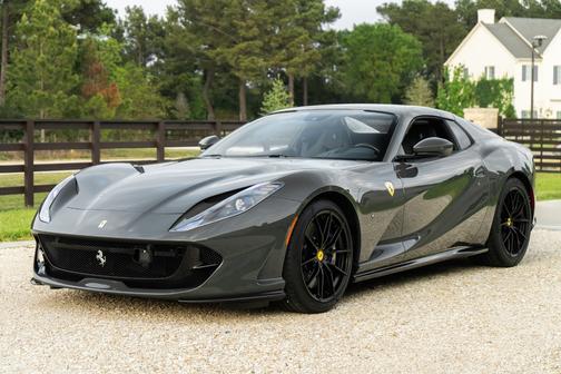 Gray 2022 Ferrari 812 GTS Base