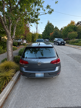 Gray 2021 Volkswagen Golf 1.4T TSI