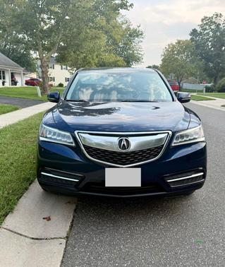 Blue 2016 Acura MDX 3.5L w/Technology Package