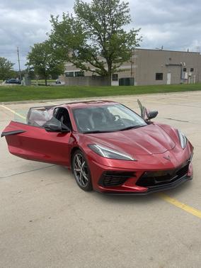 Red 2021 Chevrolet Corvette Stingray w/2LT
