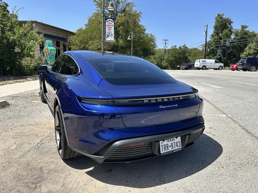 Blue 2022 Porsche Taycan Taycan 4S