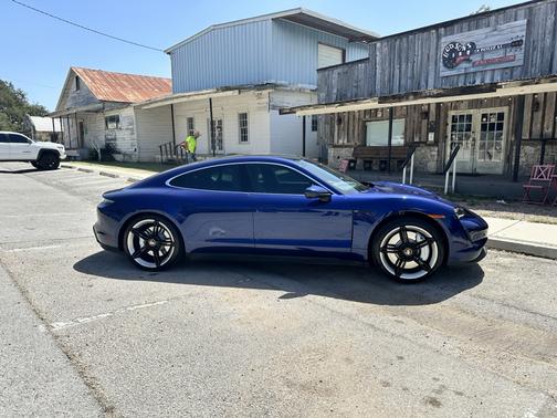 Blue 2022 Porsche Taycan Taycan 4S