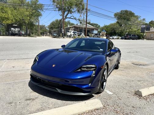 Blue 2022 Porsche Taycan Taycan 4S