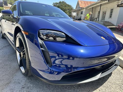 Blue 2022 Porsche Taycan Taycan 4S