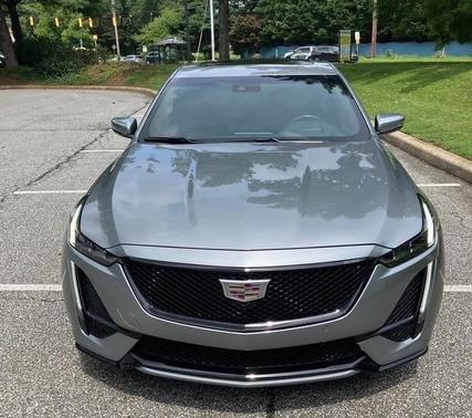 Silver 2024 Cadillac CT5-V Base