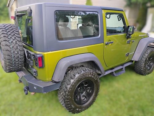 Green 2007 Jeep Wrangler Rubicon