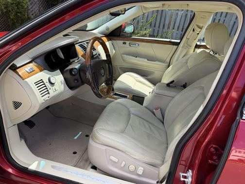 Red 2011 Cadillac DTS Platinum Collection