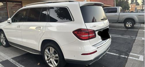 White 2017 Mercedes-Benz GLS 450 4MATIC