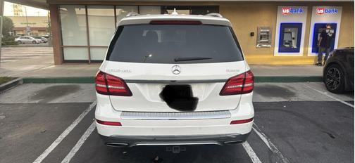 White 2017 Mercedes-Benz GLS 450 4MATIC