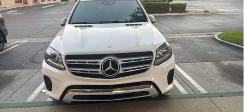 White 2017 Mercedes-Benz GLS 450 4MATIC