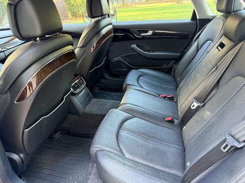 Gray 2015 Audi A8 L 4.0T