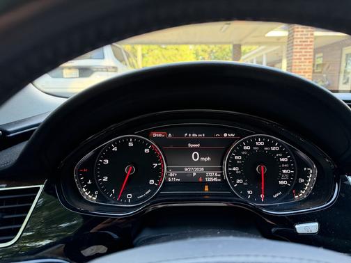 Gray 2015 Audi A8 L 4.0T