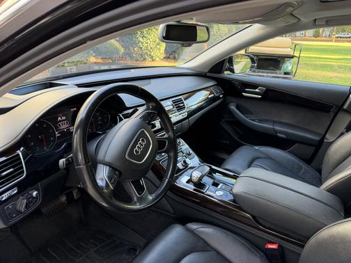 Gray 2015 Audi A8 L 4.0T