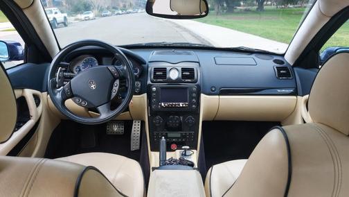 Blue 2007 Maserati Quattroporte Sport GT