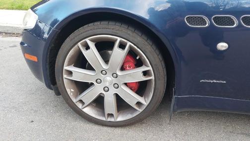 Blue 2007 Maserati Quattroporte Sport GT