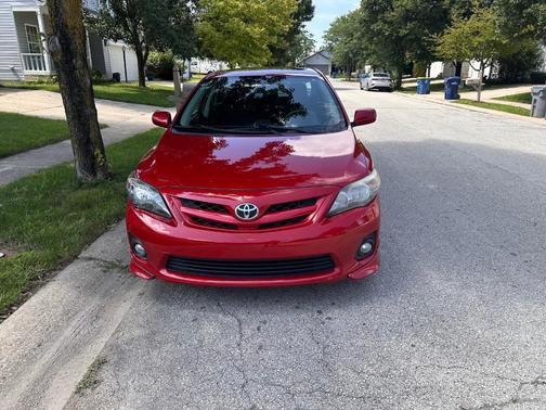Red 2012 Toyota Corolla S