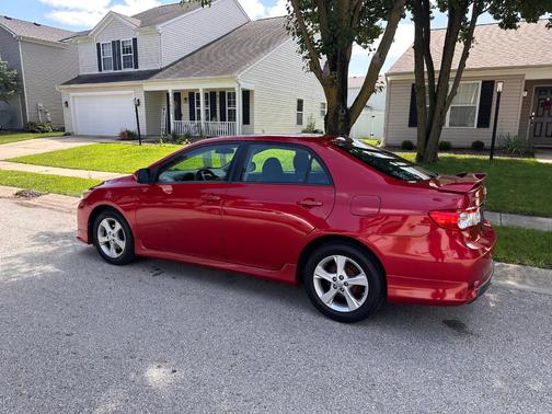 Red 2012 Toyota Corolla S