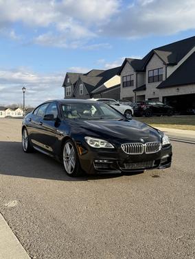 Black 2017 BMW 650 Gran Coupe i