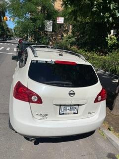 White 2008 Nissan Rogue SL