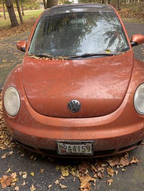 Orange 2010 Volkswagen New Beetle Red Rock Edition