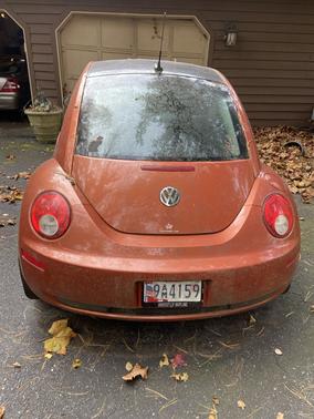 Orange 2010 Volkswagen New Beetle Red Rock Edition