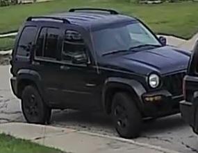 Black 2004 Jeep Liberty Sport