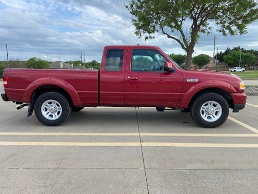 Red 2010 Ford Ranger Sport