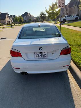 White 2009 BMW 535 i