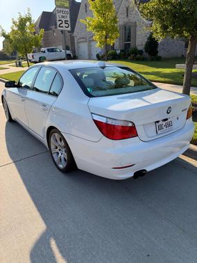 White 2009 BMW 535 i