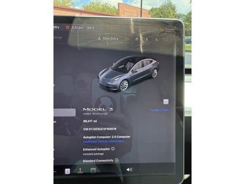 2018 Tesla Model 3 Mid Range